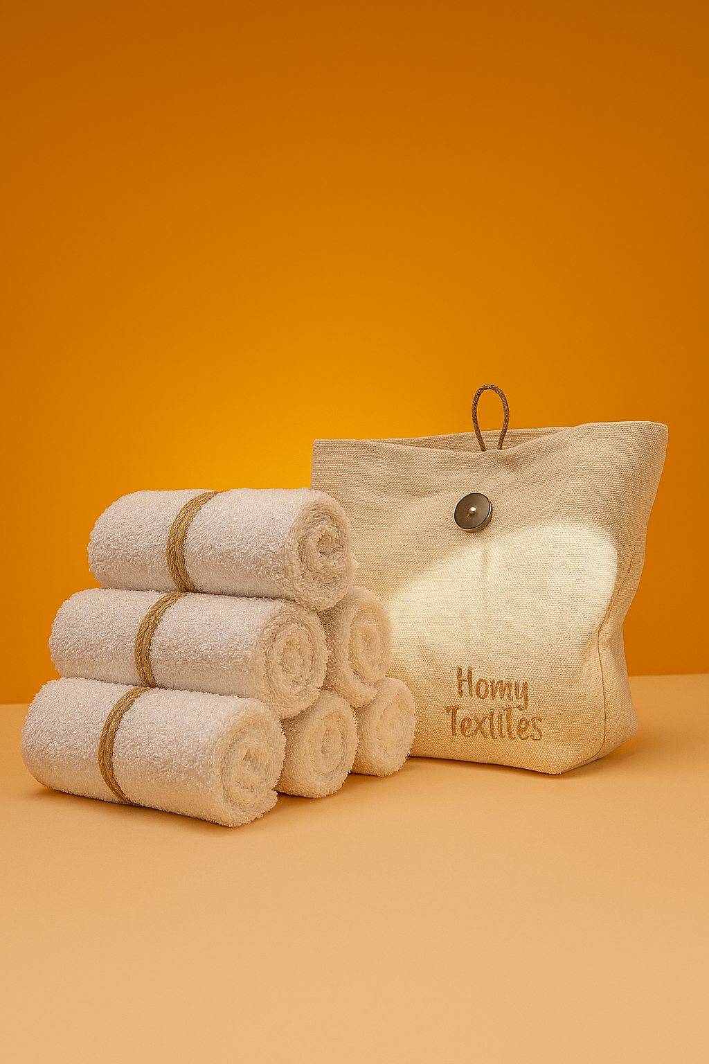 HomyTextiles Organik Bambu 6'lı Yıkanabilir Makyaj Temizleme Havlusu Bebek Ağız Bezi Çanta Hediyeli