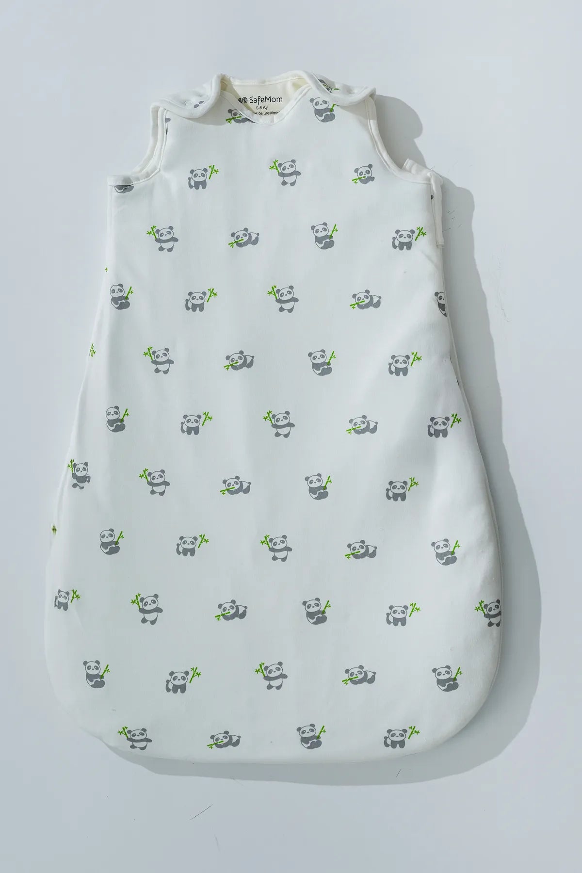 HomyTextiles Bebek Uyku Tulumu - Elyaf Dolgulu - %100 Pamuk Penye Kumaş, 2.7 Tog Yandan Açılır, Fermuarlı