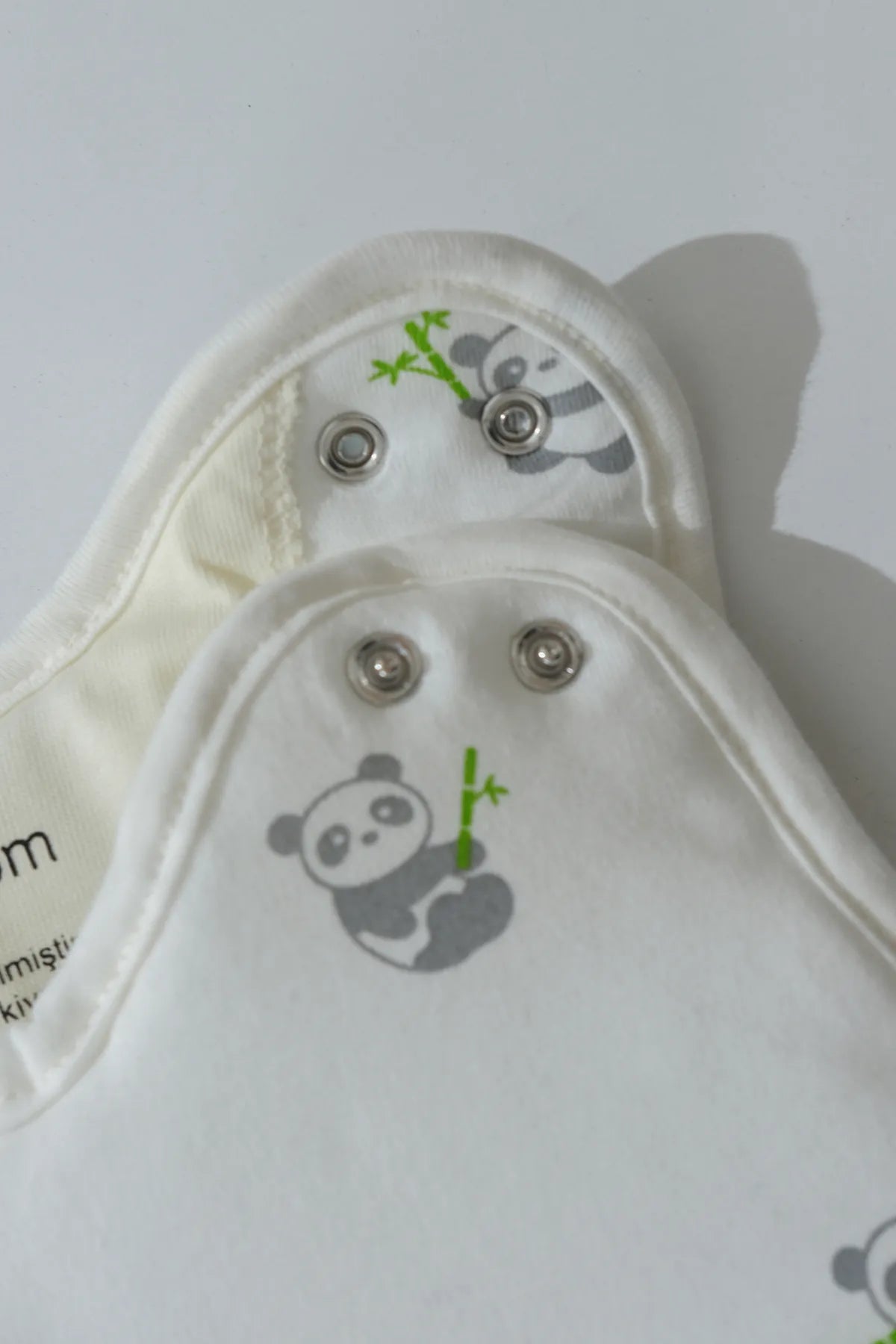 HomyTextiles Bebek Uyku Tulumu - Elyaf Dolgulu - %100 Pamuk Penye Kumaş, 2.7 Tog Yandan Açılır, Fermuarlı