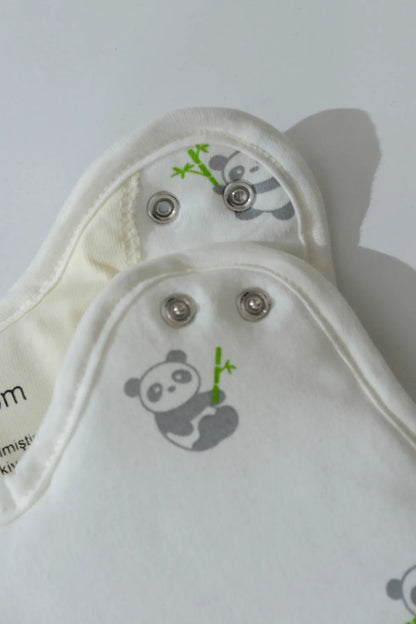 HomyTextiles Bebek Uyku Tulumu - Elyaf Dolgulu - %100 Pamuk Penye Kumaş, 2.7 Tog Yandan Açılır, Fermuarlı