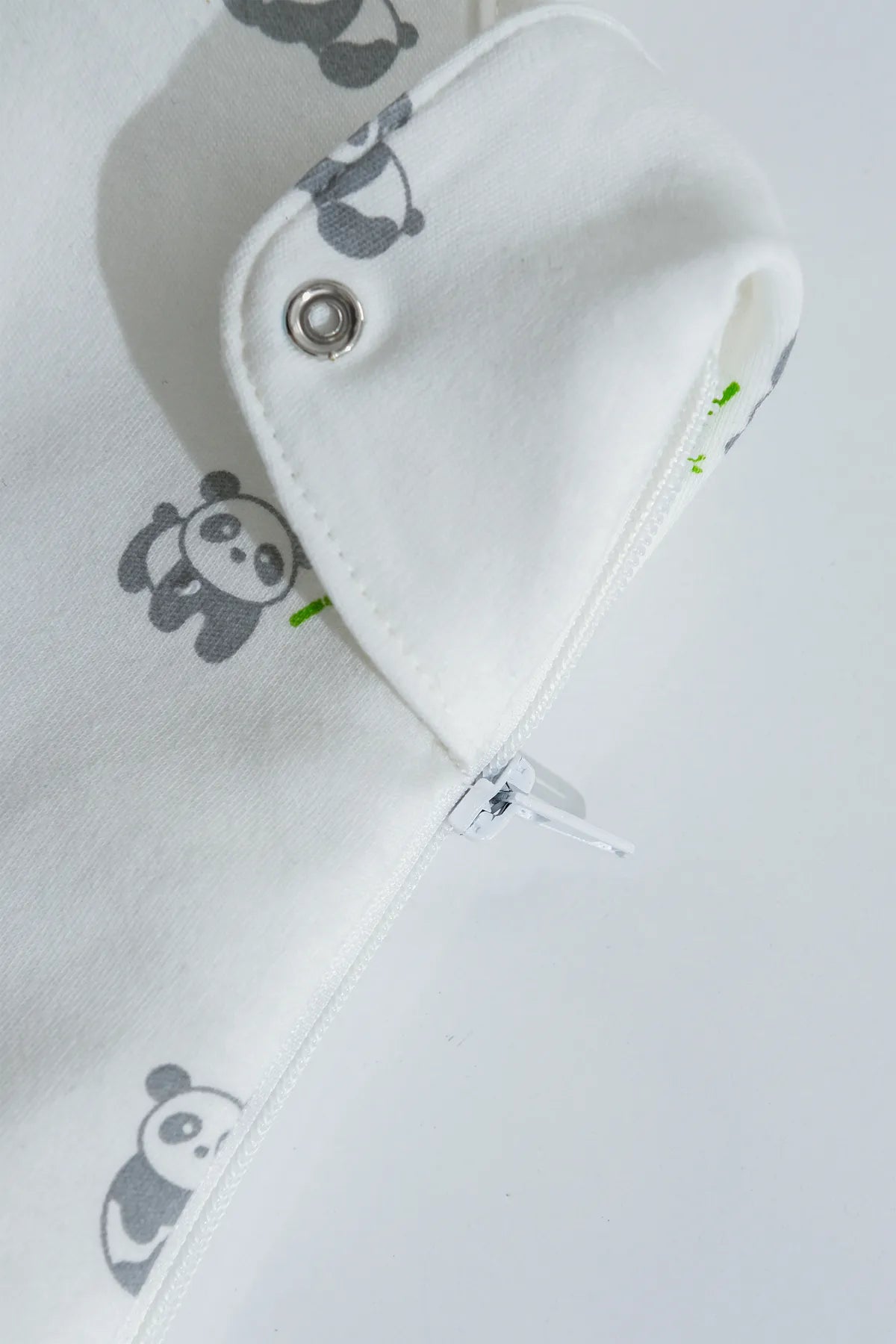 HomyTextiles Bebek Uyku Tulumu - Elyaf Dolgulu - %100 Pamuk Penye Kumaş, 2.7 Tog Yandan Açılır, Fermuarlı