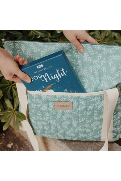 HomyTextiles Anne Bebek Bakım Çantası Geniş Hacim Bölmeli Makinada Yıkanabilir