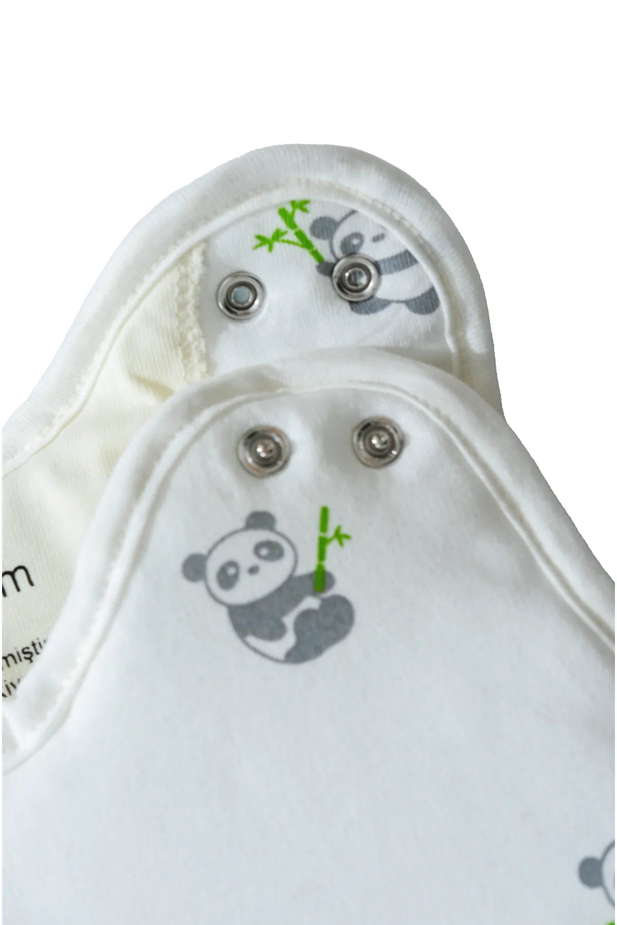 HomyTextiles Bebek Uyku Tulumu - Elyaf Dolgulu - %100 Pamuk Penye Kumaş, 2.7 Tog Yandan Açılır, Fermuarlı